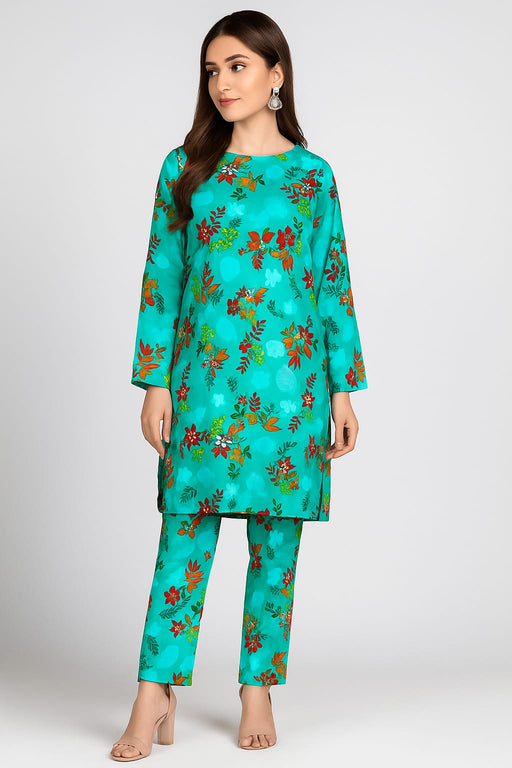 Kamal - 2-PC ALL OVER PRINTED POLO COTTON - KM0052