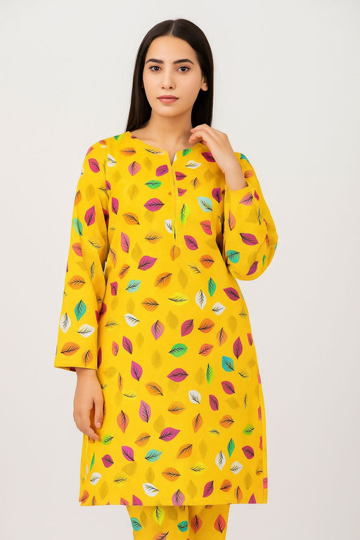 Kamal - 2-PC ALL OVER PRINTED POLO COTTON - KM0058