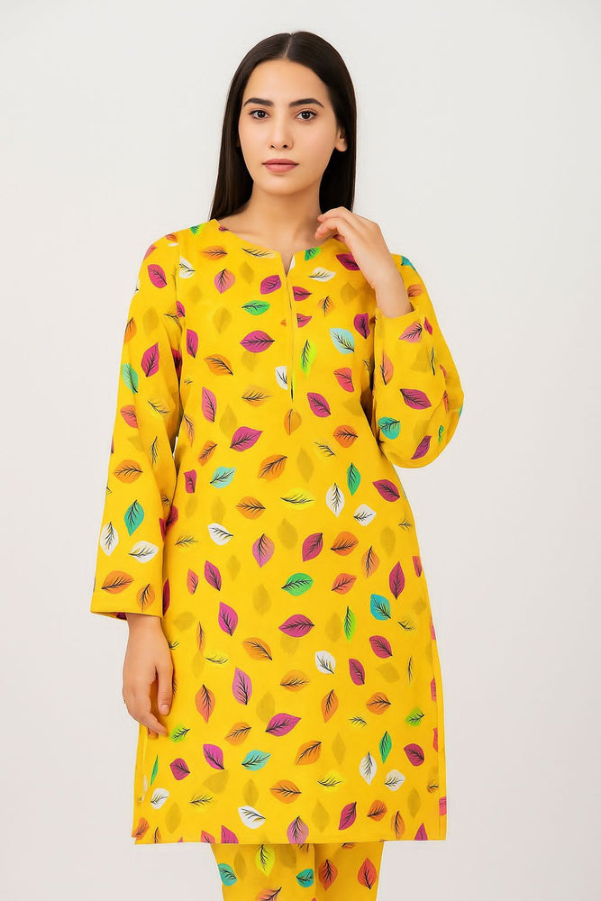 Kamal - 2-PC ALL OVER PRINTED POLO COTTON - KM0058