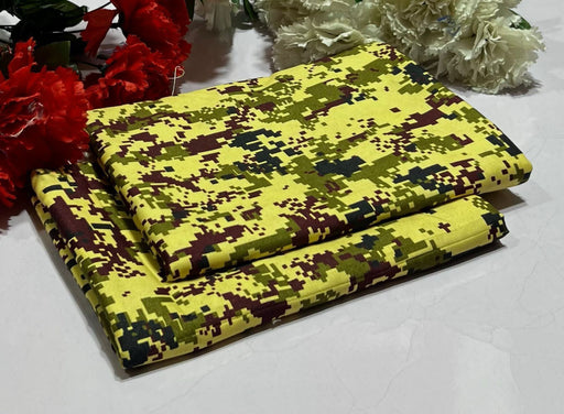 Kamal - 2-PC ALL OVER PRINTED POLO COTTON - KM0047