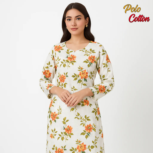2-PC ALL OVER PRINTED POLO COTTON (SUMMER)