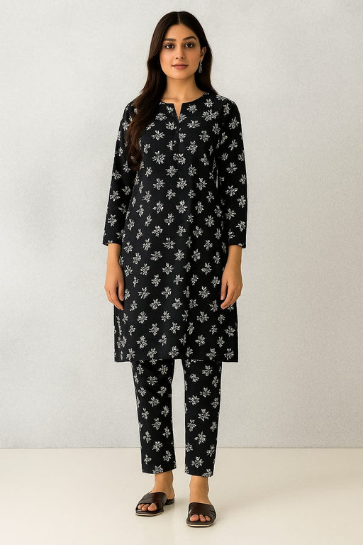 Kamal - 2-PC ALL OVER PRINTED POLO COTTON - KM0063