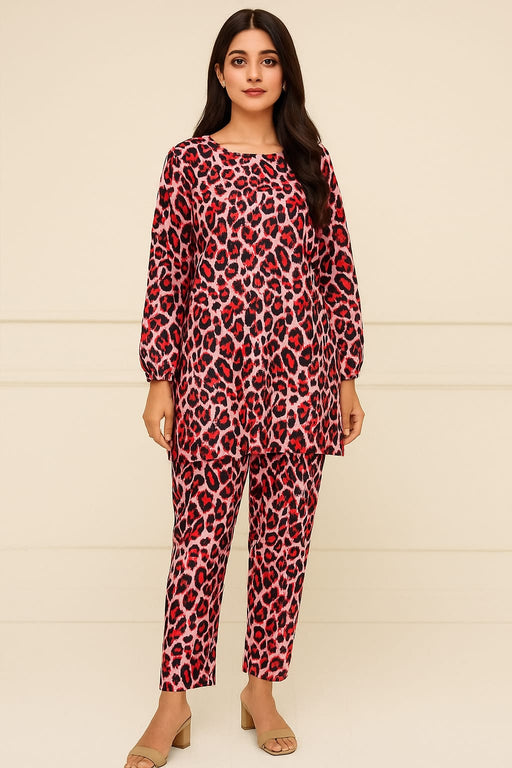 Kamal - 2-PC ALL OVER PRINTED POLO COTTON - KM0066