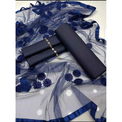 Kamal - 3PC Kattan Silk Suit - KM0046