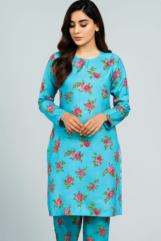 Kamal - 2-PC ALL OVER PRINTED POLO COTTON - KM0076