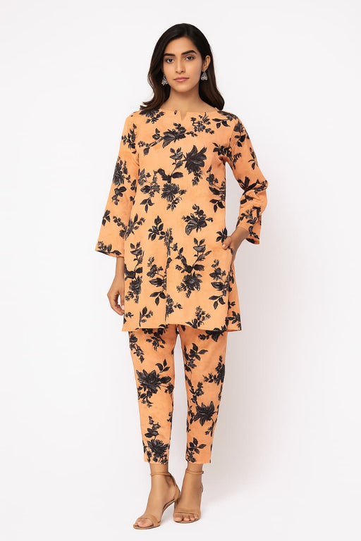 Kamal - 2-PC ALL OVER PRINTED POLO COTTON - KM0078