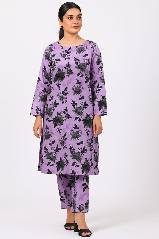 Kamal - 2-PC ALL OVER PRINTED POLO COTTON - KM0080