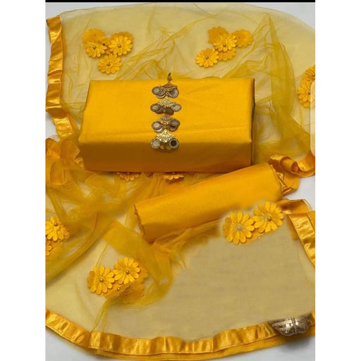 Kamal - 3PC Kattan Silk Suit - KM0040