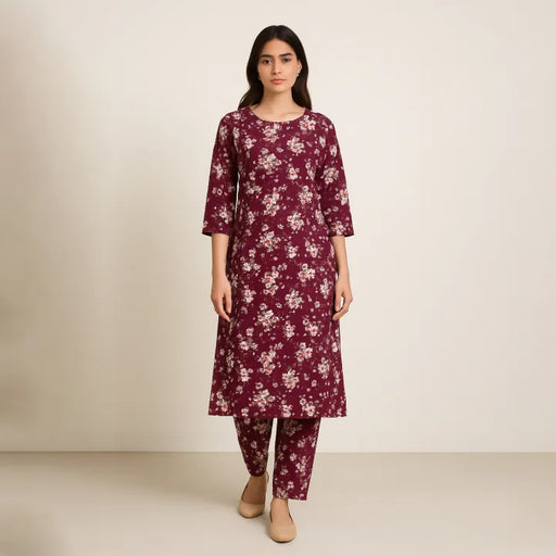 Kamal - 2-PC ALL OVER PRINTED POLO COTTON - KM0084