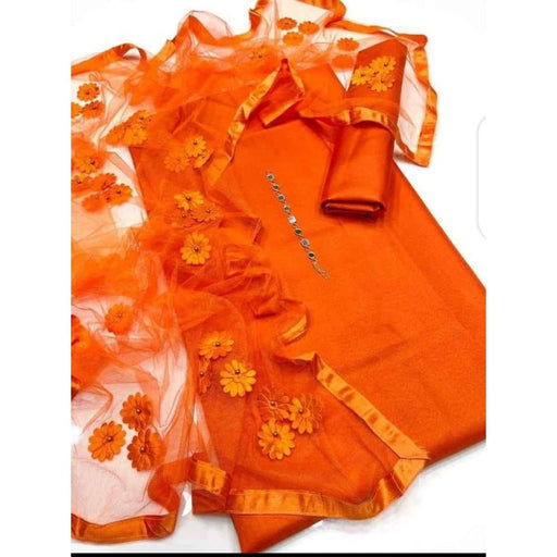 Kamal - 3PC Kattan Silk Suit - KM0037