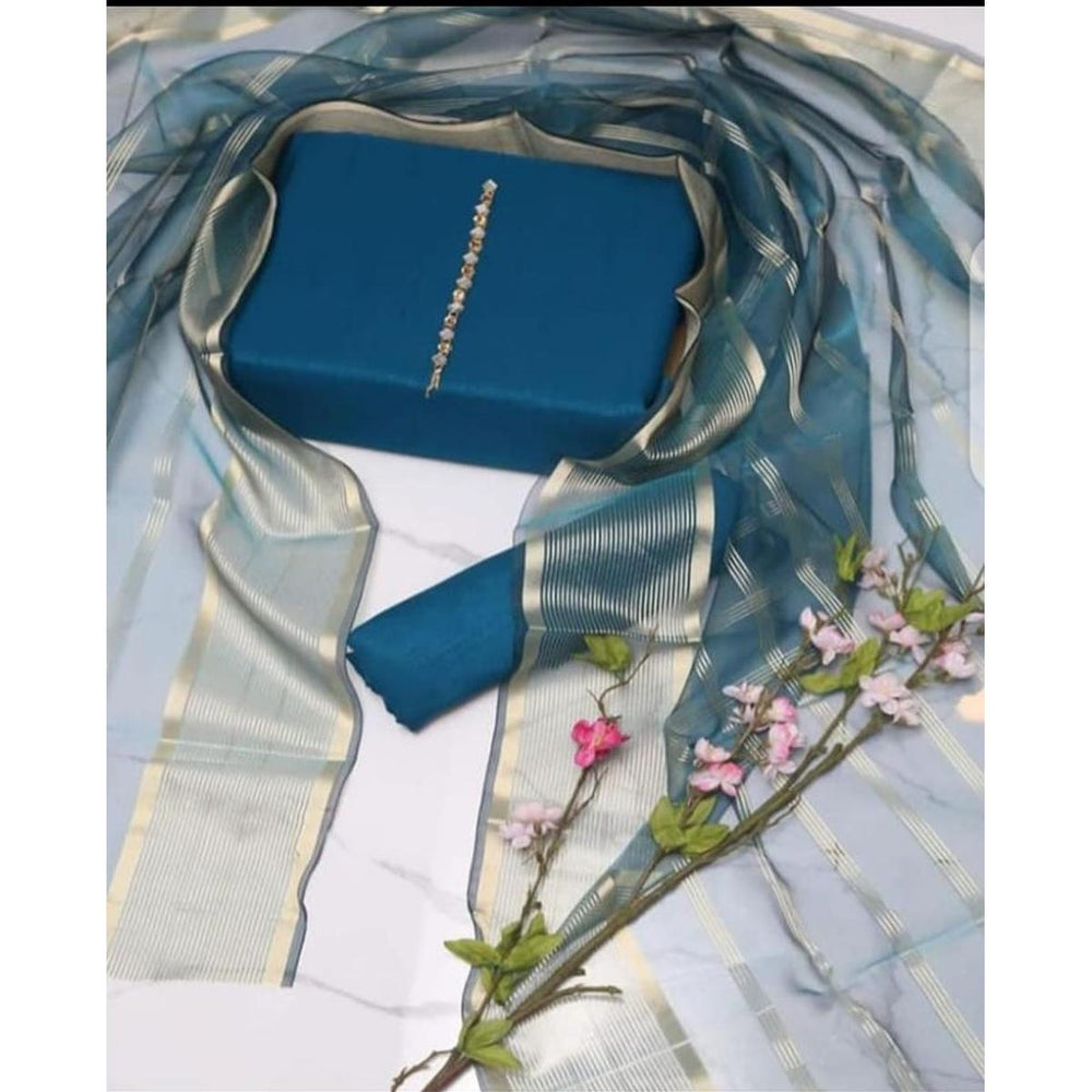 Kamal - 3PC Kattan Silk Suit -Zangali
