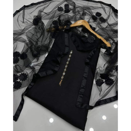 Kamal - 3PC Kattan Silk Suit - KM0045