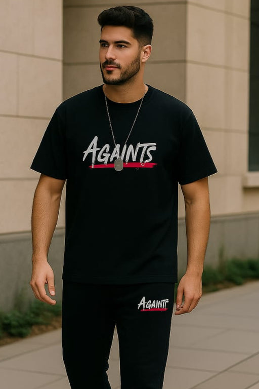 ATS Black Summer Tracksuit for Men
